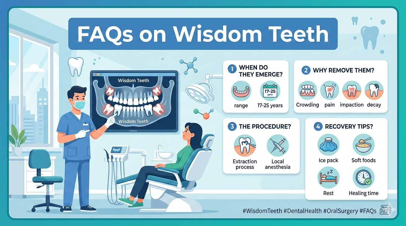 Top 10 Frequently Asked Questions (FAQs) on Wisdom Teeth