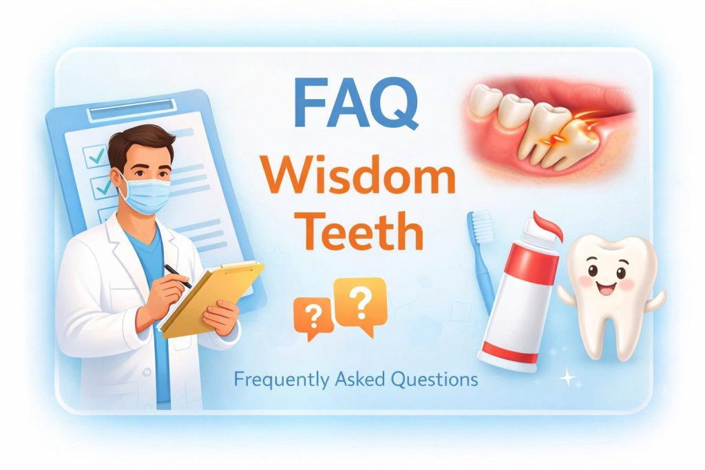 frequently asked questions on wisdom teeth