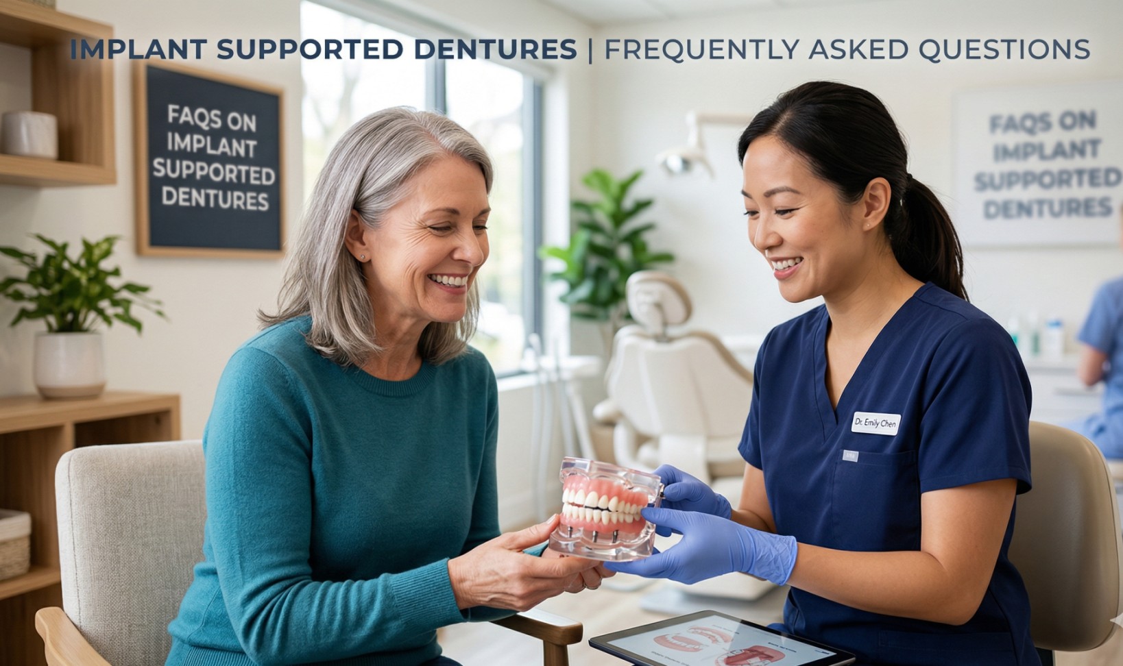 Top Frequently Asked Questions on Implant Supported Dentures