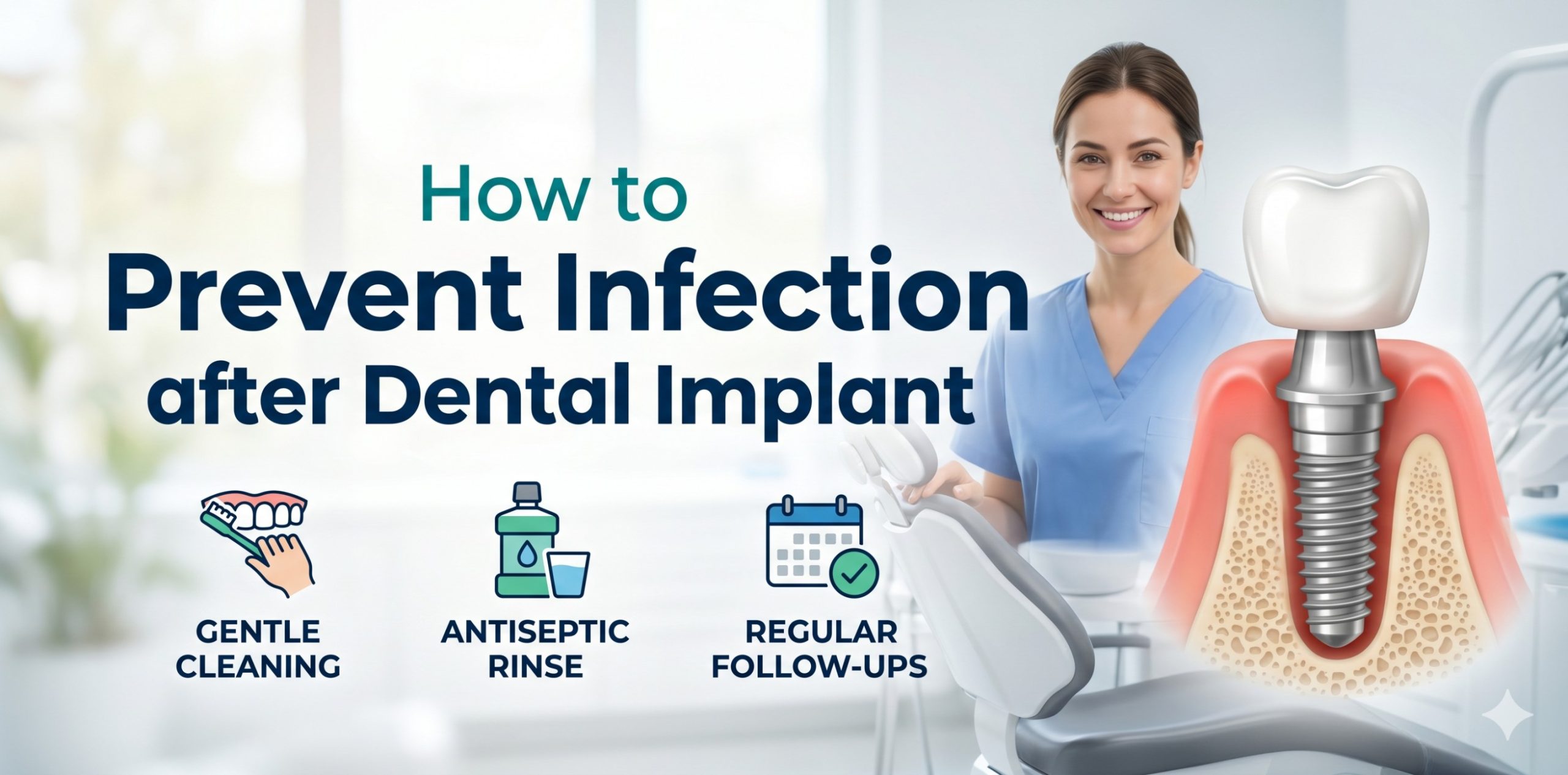 dental implant infection treatment
